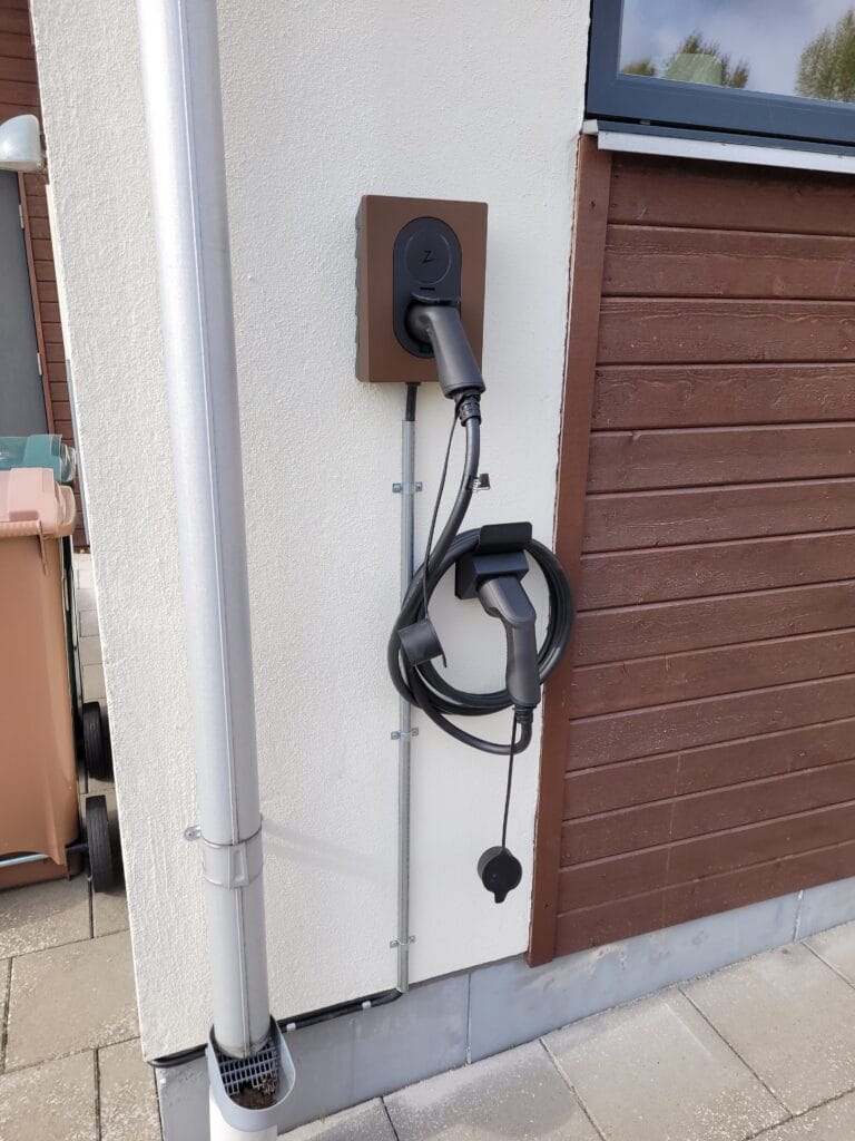 Zaptec laddbox installation