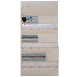 Elcentral Hager Gamma 39moduler 3x13 Utanpåliggande
