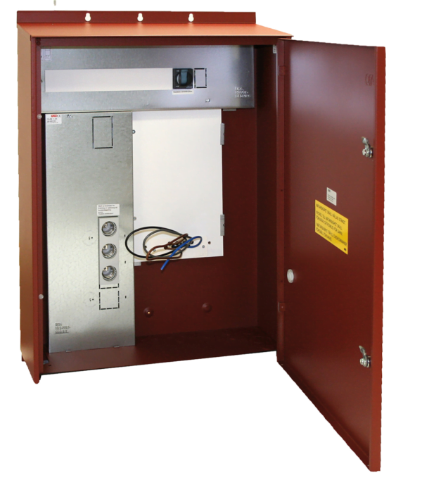 Garo MÄTARSKÅP UPL 25A 1PL FALURÖD