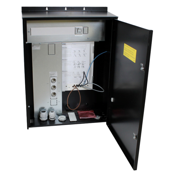 Garo MÄTARSKÅP UPL 25A 1PL SVART