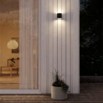 Plejd Fasadarmatur OUT-01 Upp Ner Svart