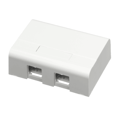 Schneider Electric MONTAGEBOX 2XRJ45 ACTASSI VIT